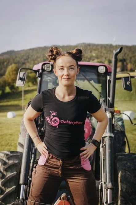 Hovedbilde T-skjorte sort m/stretch